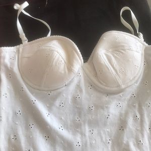 Cute Jean bustier!! Never worn!!